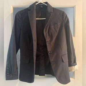 Gap blazer black size 0